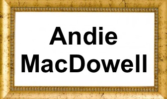 Andie MacDowell